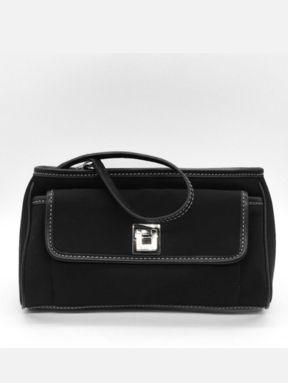 New Cole Haan Ebony Top Handle Mini Satchel Tote Bag & Clutch